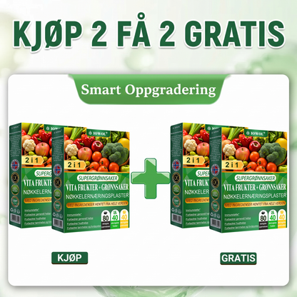 Vita Fruit & Veggie essensiell ernæringsplaster