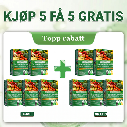 Vita Fruit & Veggie essensiell ernæringsplaster